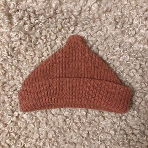 James Street newborn wool port beanie